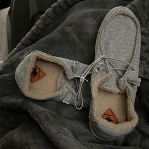 Rocket dog faux fur hysham wool grey